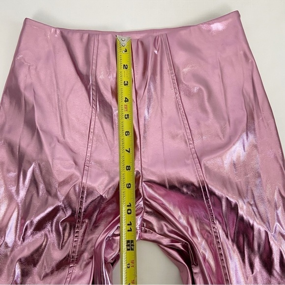 Song of Style Masha Pant in Metallic Pink Size S - Picture 12 of 13